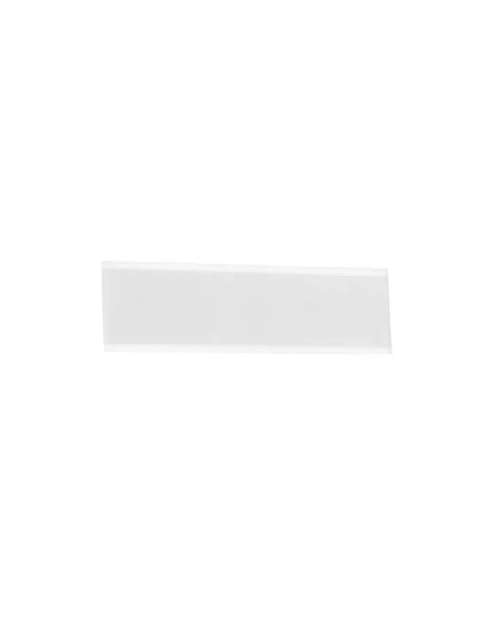 Aplica de perete structura din Aluminiu Alb si abajur din Acrilic  H8xL30.4cm IP20 2x8W 1056lm 3000k LINE