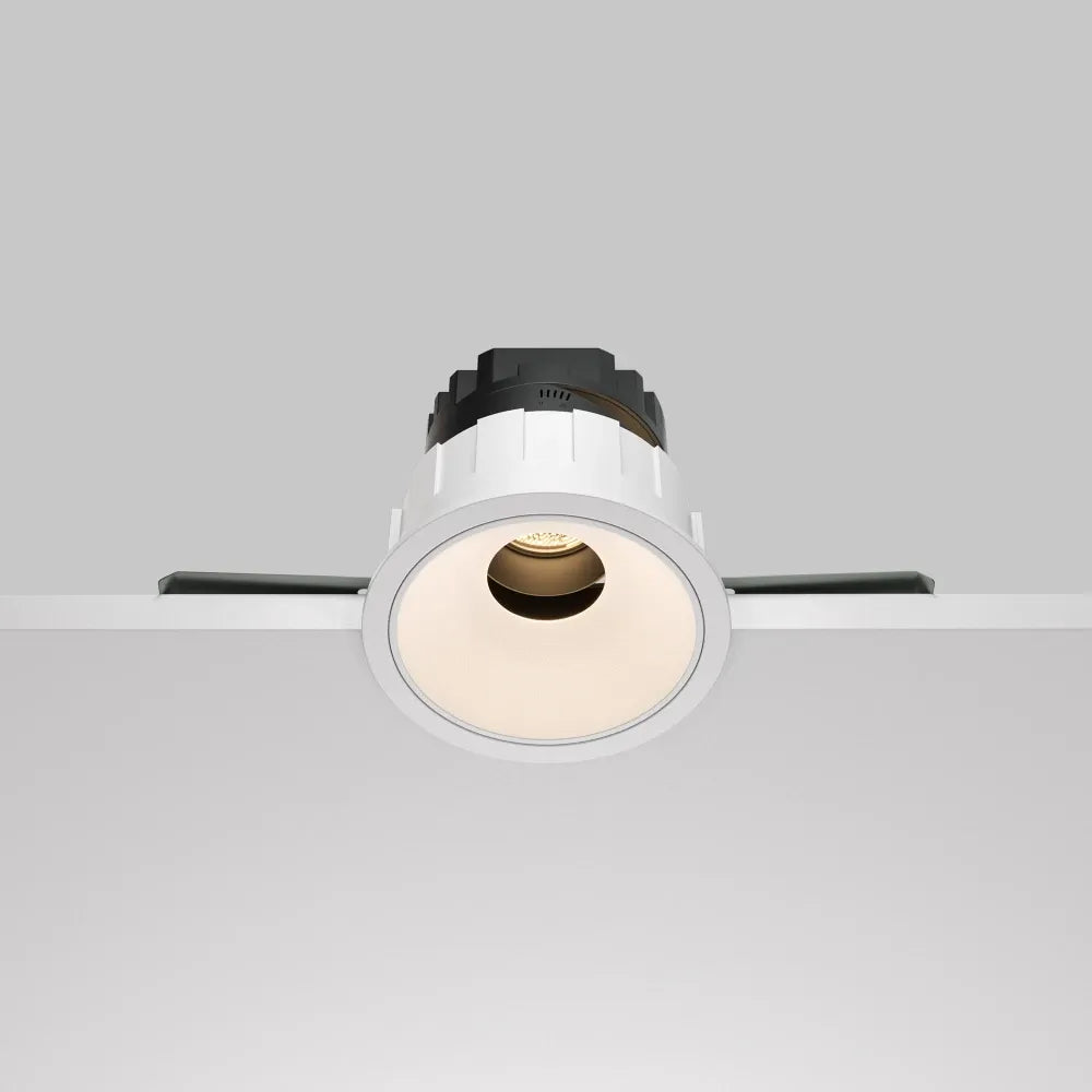Spot incastrat din Aluminiu/plastic Alb H7xD8.3cm 10W 530lm 3000k Wise