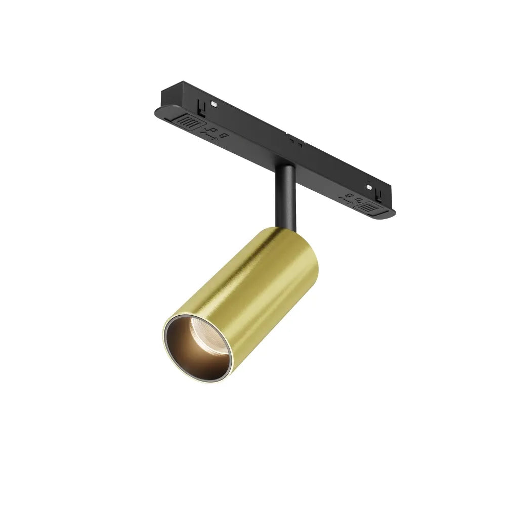 Spot pentru sina Exility din Aluminiu Negru/Alama H16.9xL19.3cm 5W 377lm 3000k Focus LED