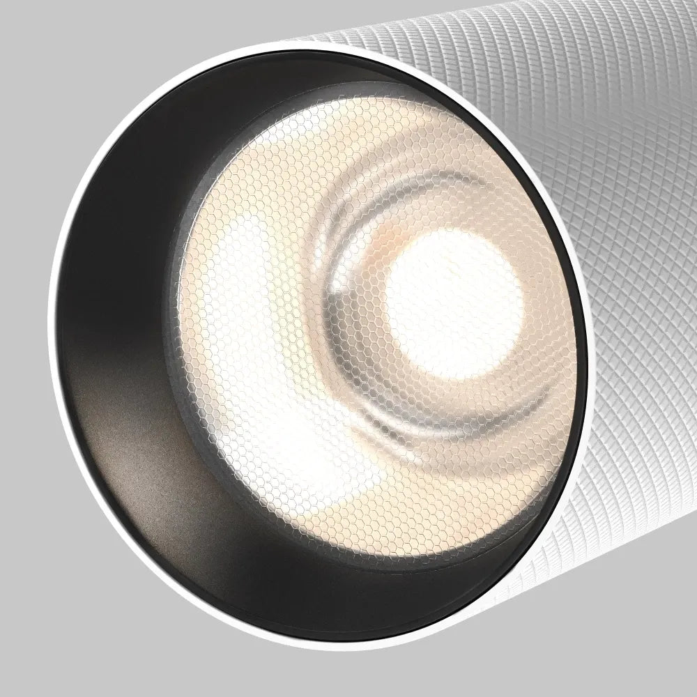 Spot pentru sina Exility din Aluminiu Negru/alb H12.5xL19.4cm 12W 980lm 4000k Artisan