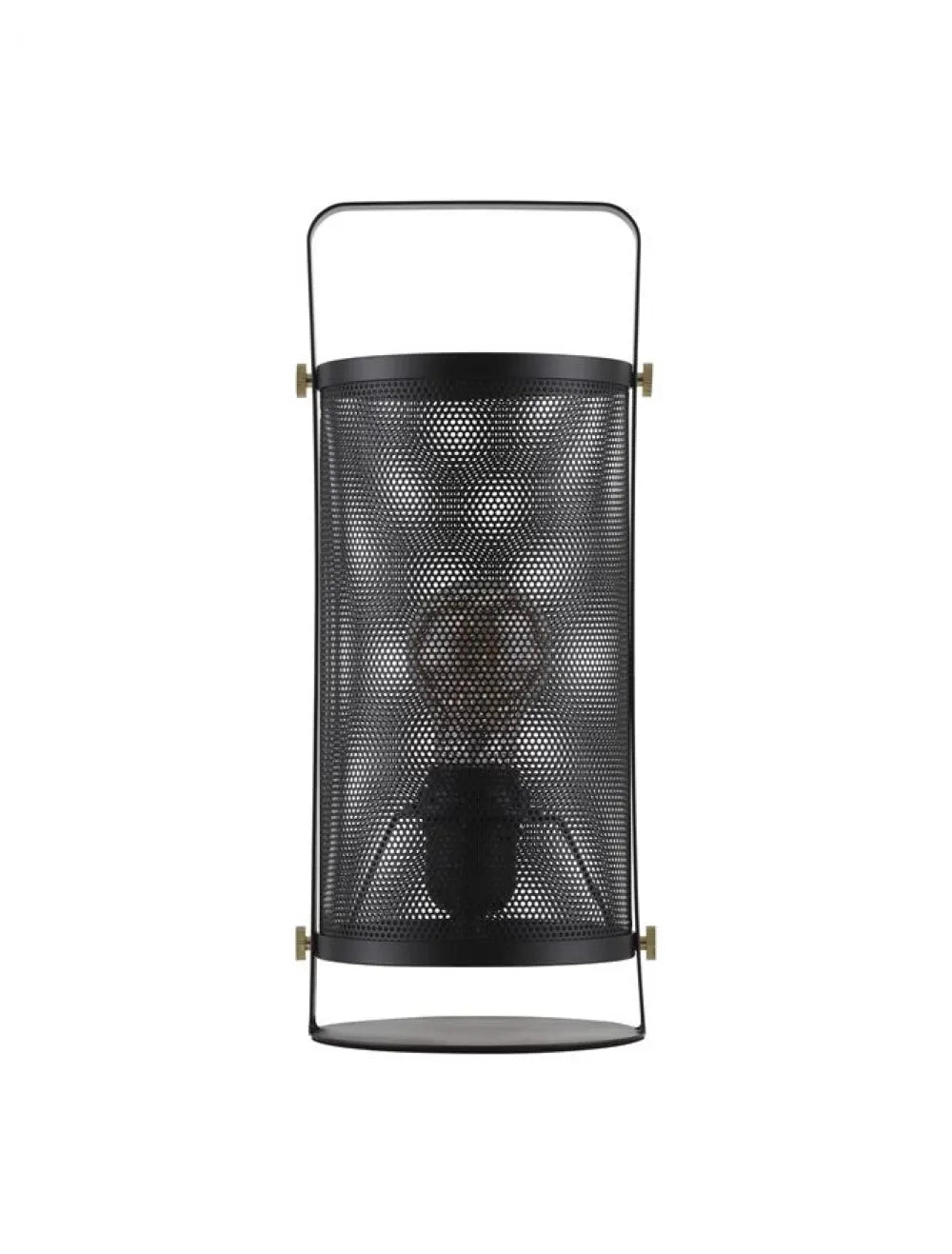 Veioza structura din Metal Negru si abajur din Metal Negru H34xL13.7cm IP20 IAN