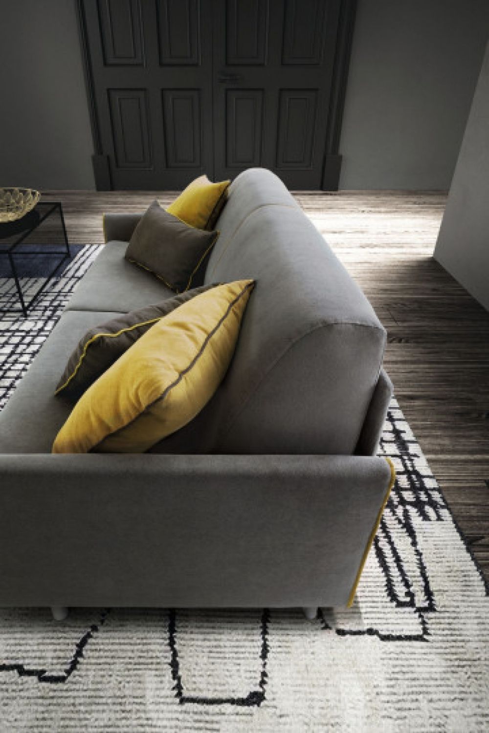 Canapea 3 locuri extensibila cu saltea de 160x190cm Maxi Tahiti