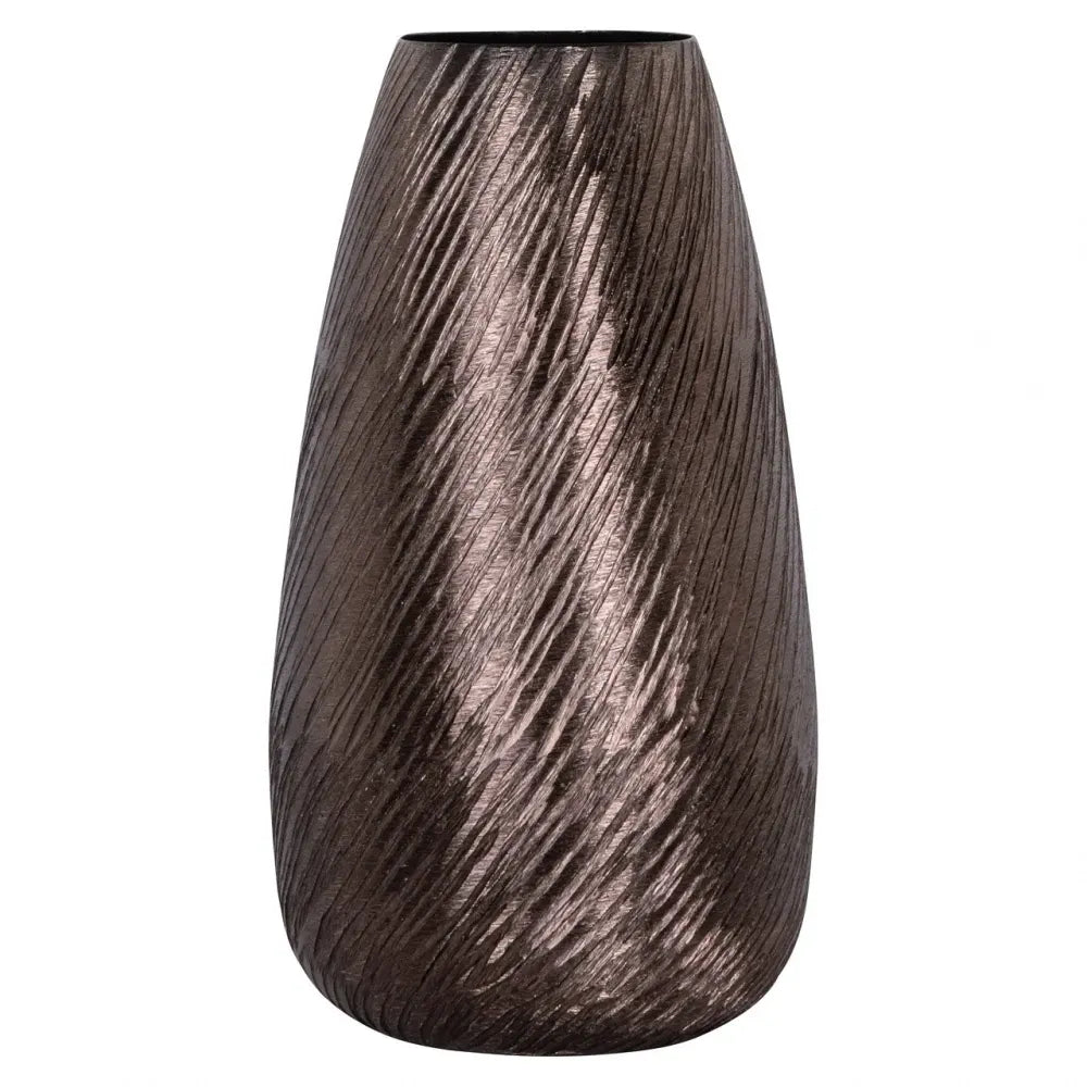 Vaza decorativa din Aluminiu Bronz D17xH31cm Rizzo Richmond Interiors