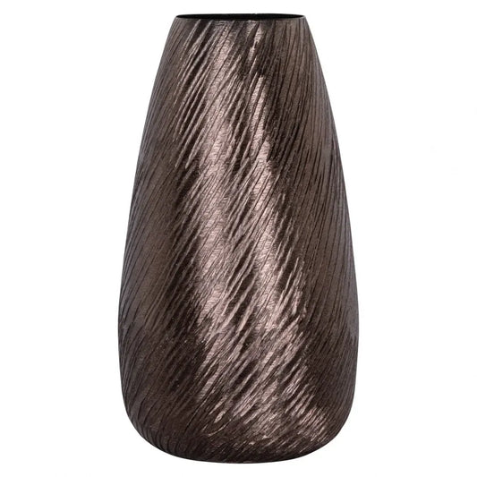 Vaza decorativa din Aluminiu Bronz D17xH31cm Rizzo Richmond Interiors