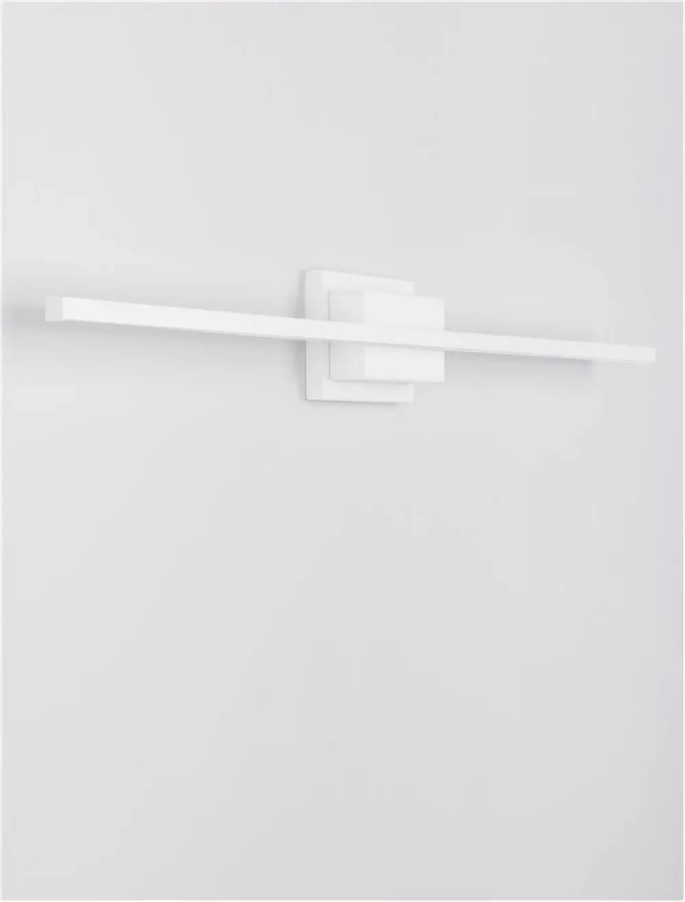 Aplica de perete structura din Aluminiu Alb si abajur din Acrilic  H11.8xL120.5cm IP20 28.5W 1750lm 3000k AZURE