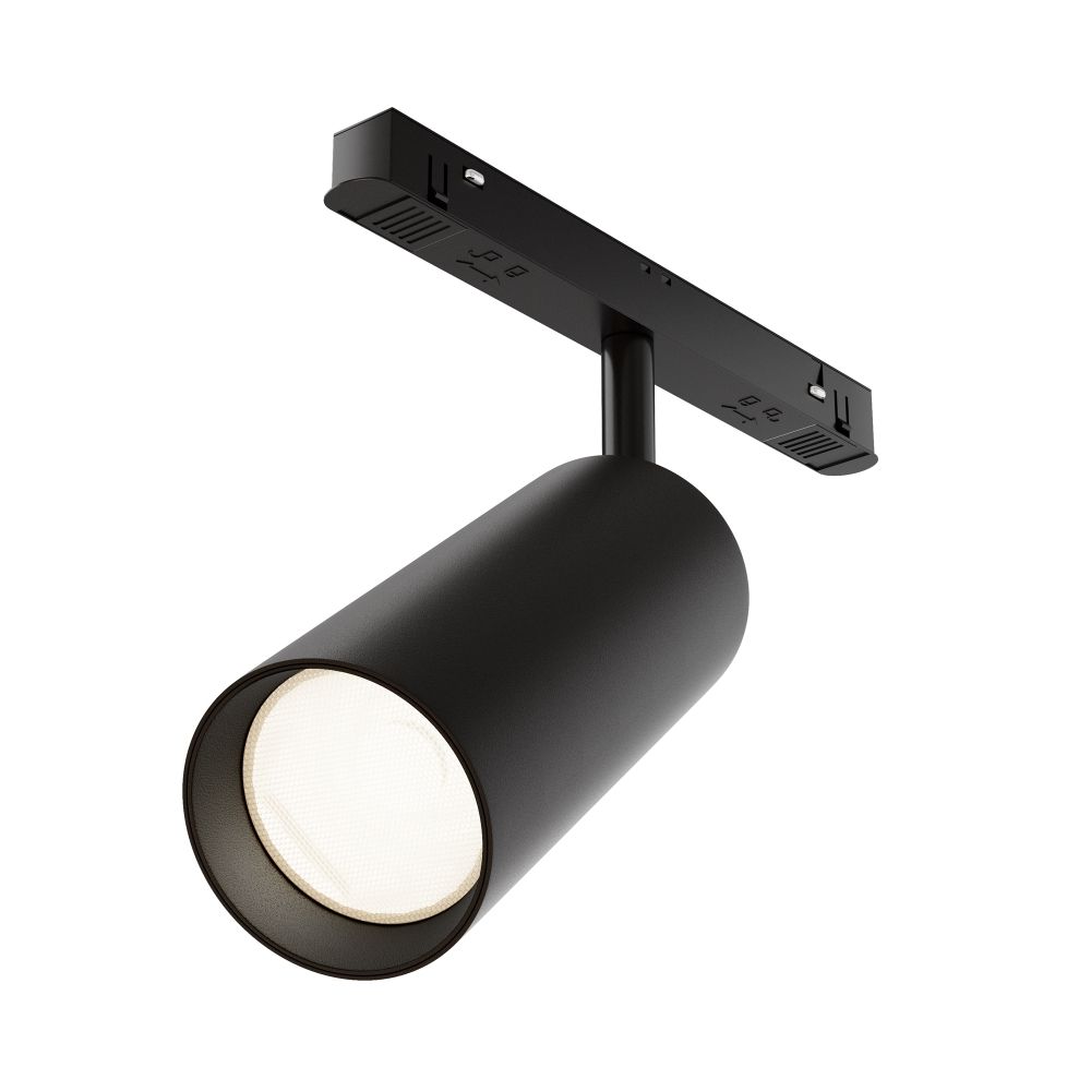 Spot pentru sina magnetica Exility din Aluminiu Negru 20W 1500lm 4000k L15xH21cm Focus LED