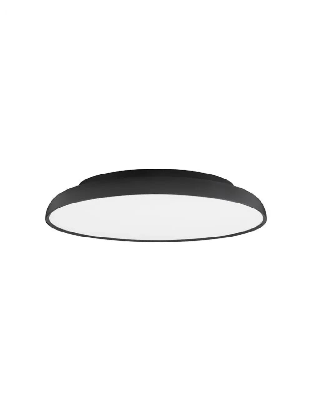 Plafoniera din Aluminiu Negru H9xL60cm IP20 50W 3741lm 3000k LINUS