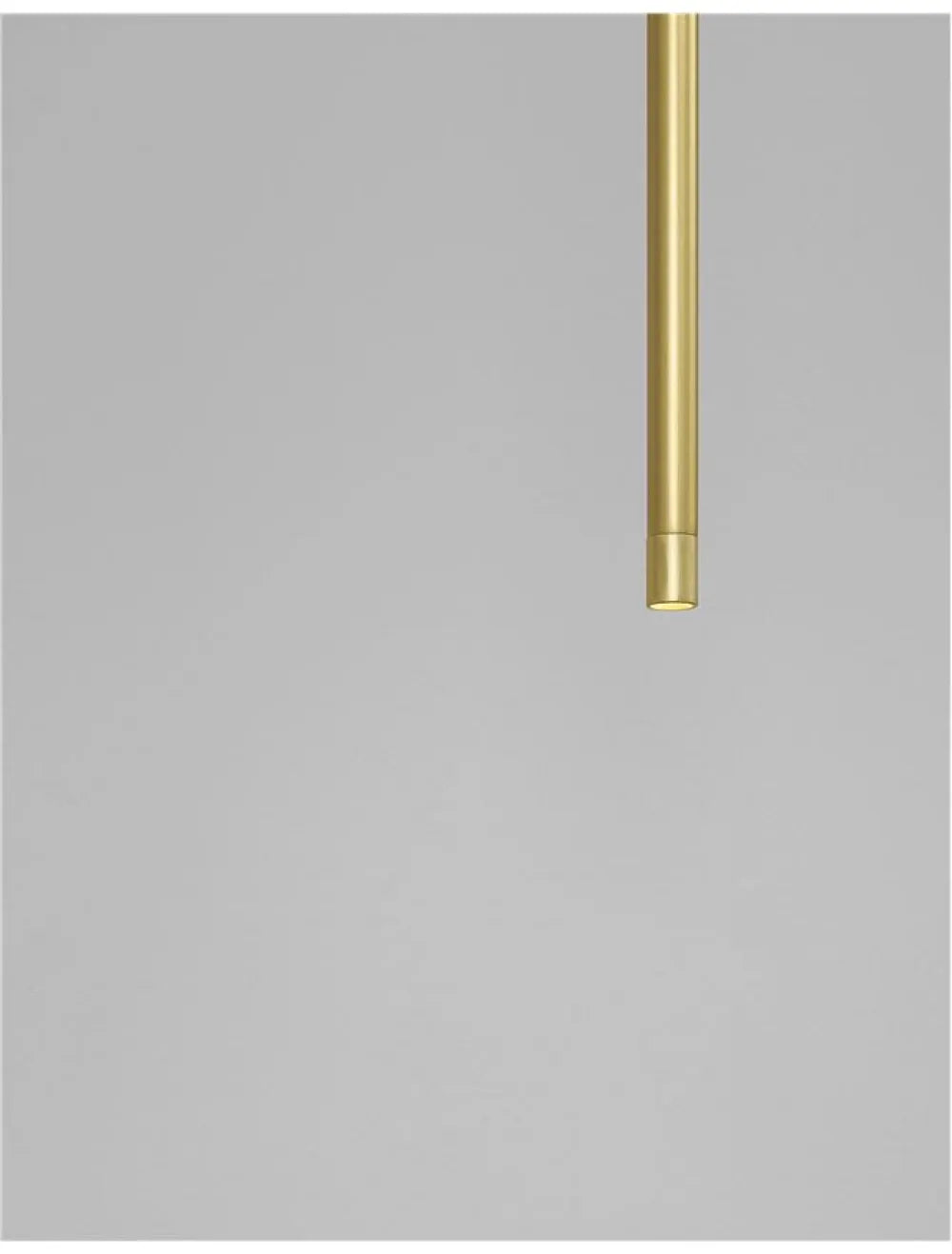 Pendul din Aluminiu Auriu H200xL1.5cm IP20 5W 195lm 3000k ELETTRA