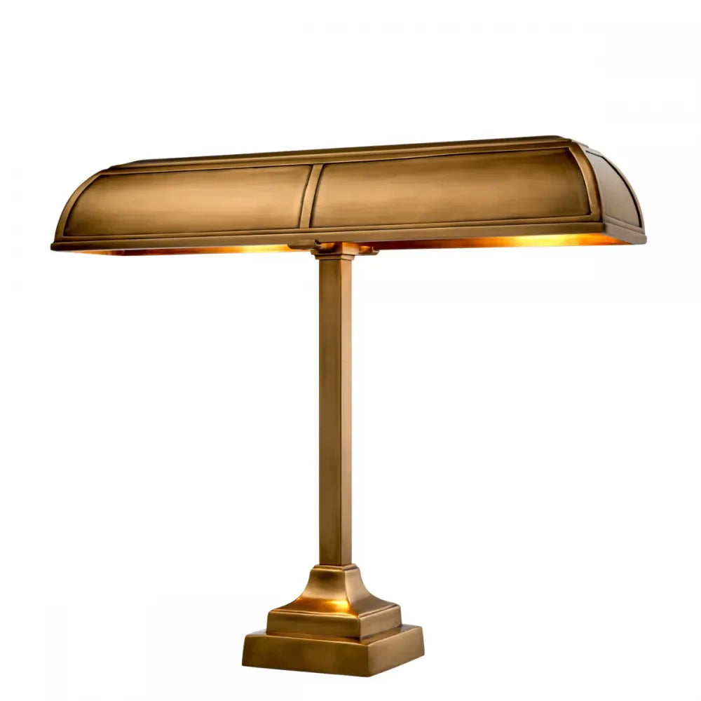 Veioza din Metal Alama H52xL61cm Banker Trust Eichholtz
