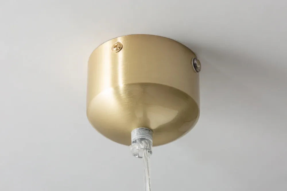 Pendul din Metal Auriu D30xH22cm GOLDEN BALL