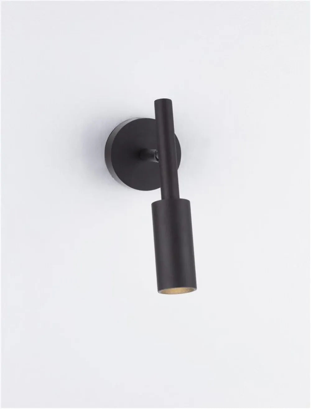 Aplica de perete din Aluminiu Negru H20.5xL8cm IP20 7W 667lm 3000k JOY