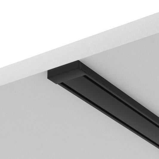 Sina magnetica Radity din Metal Negru L100xH1cm Busbar trunkings Radity