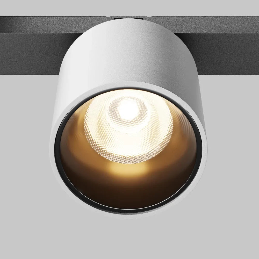 Spot pentru sina Exility din Aluminiu Alb H9.6xL19.3cm 7W 330lm 3000k Alfa S