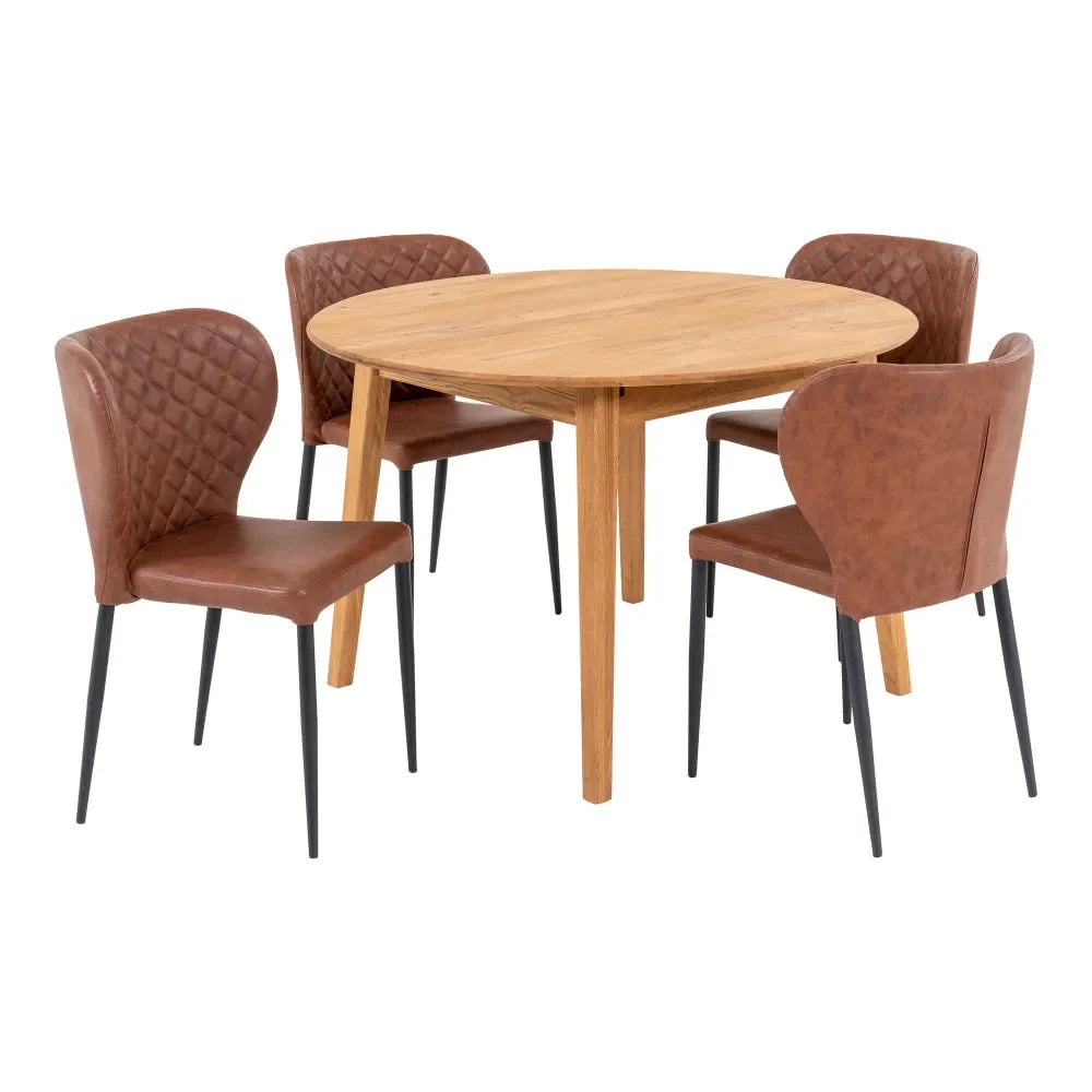 Set masa extensibila cu 4 scaune Metz and Pisa