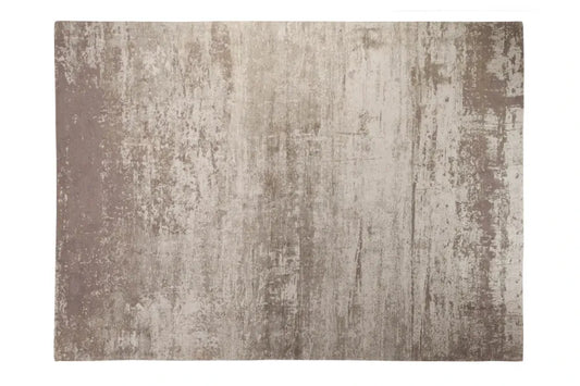 Covor din Bumbac/Poliester Bej/Gri L350cm Modern Art