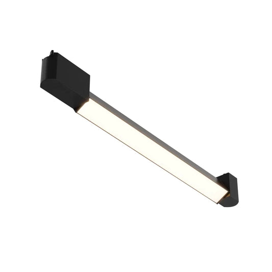 Spot pentru sina Unity din Aluminiu/Plastic Negru H4.6xL51cm 24W 1540lm 3000k Basis Rot