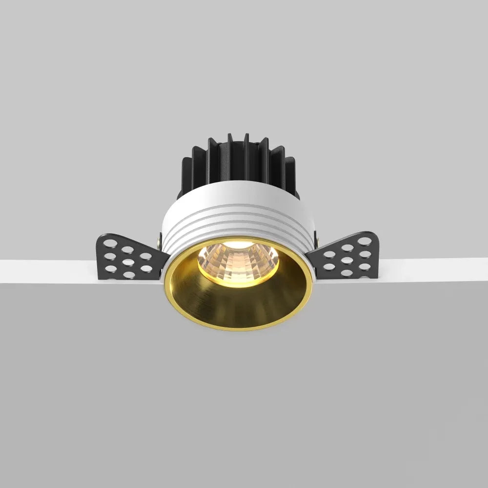 Spot incastrat din Aluminiu Alama H5.3xD5.4cm 7W 500lm 3000k Round