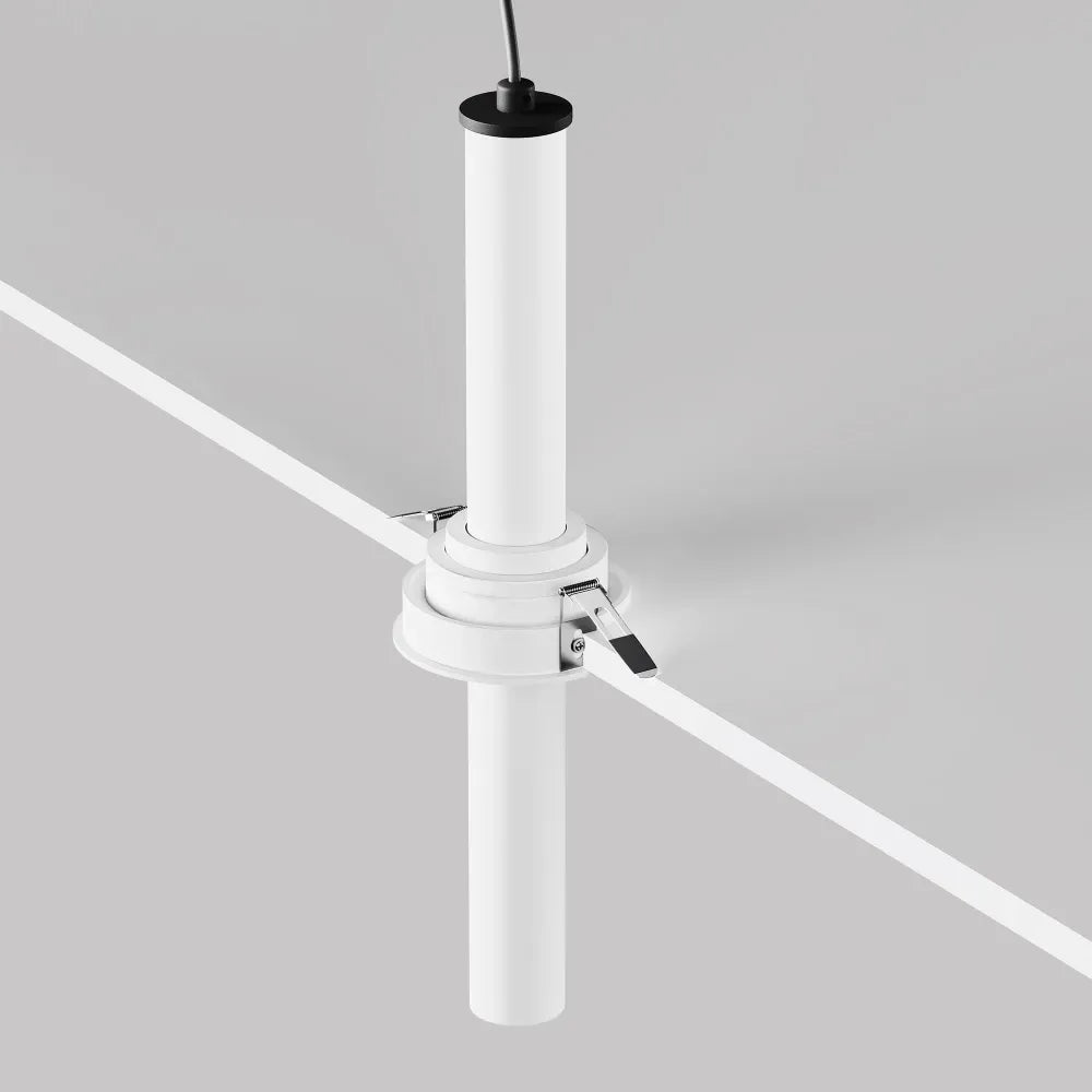 Spot incastrat din Aluminiu Alb H31.6xD3cm 7W 460lm 3000k Focus T