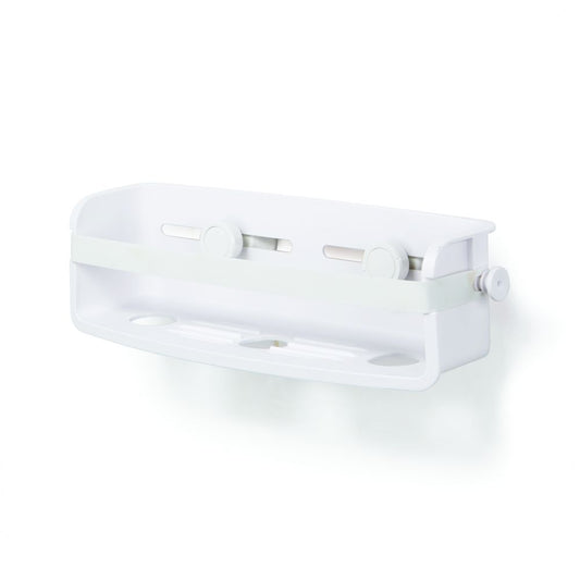 Etajera pentru baie din Plastic Alb Flex H9xL33cm