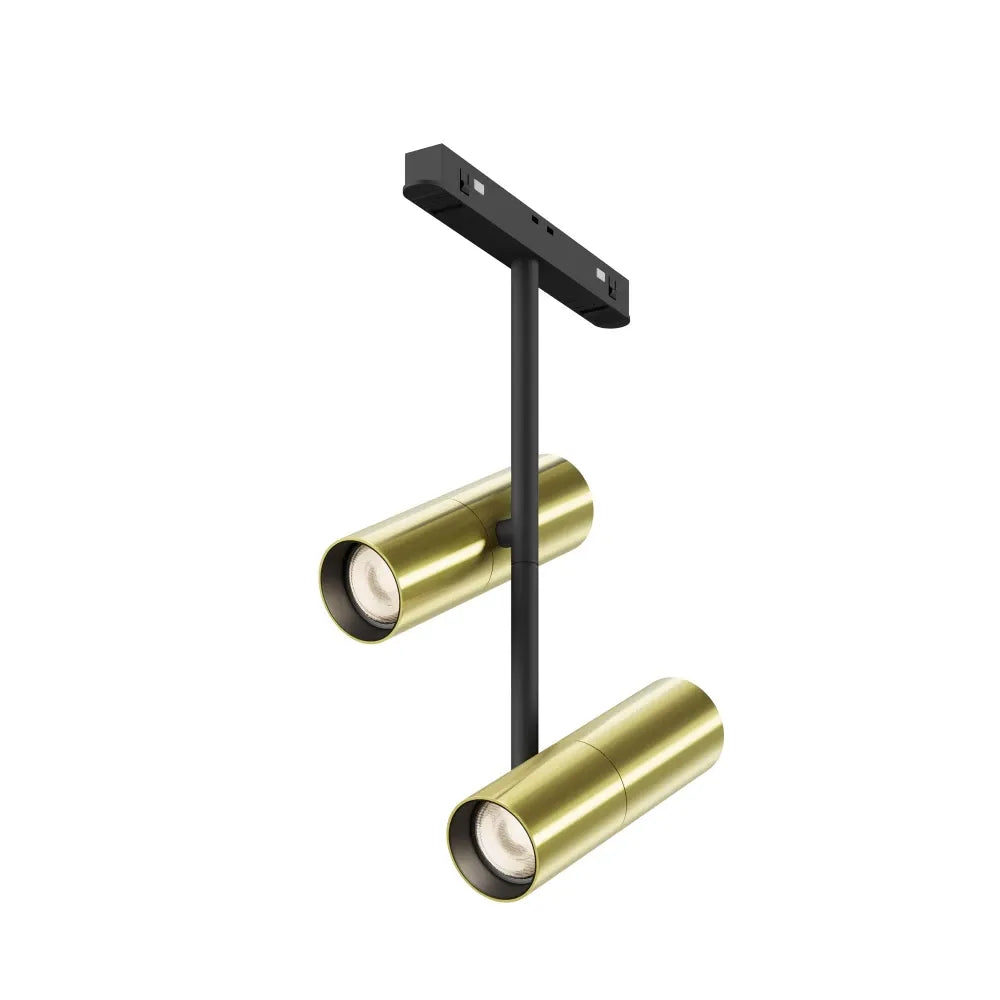 Spot pentru sina Exility din Aluminiu Negru/Alama H36.2xL19.3cm 24W 1517lm 3000k Elti Duo
