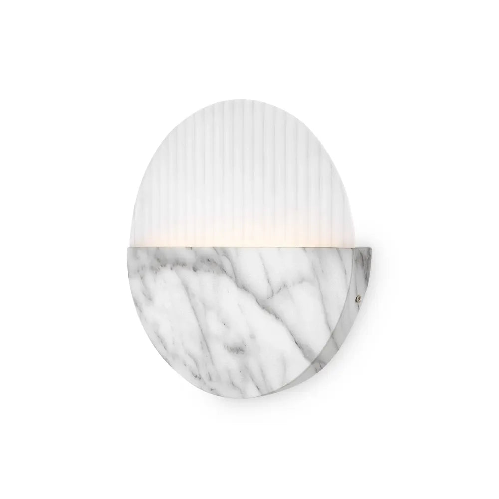 Aplica de perete din Metal Alb H30xd30cm 13W 200lm 3000k Jupiter