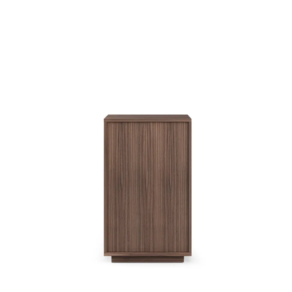 Noptiera cu sertare Borneo de culoare nuc L40xH68cm