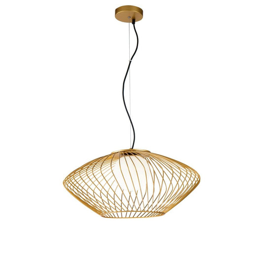 Pendul cu inaltime reglabila din Sticla Alb D52xH177cm Plec