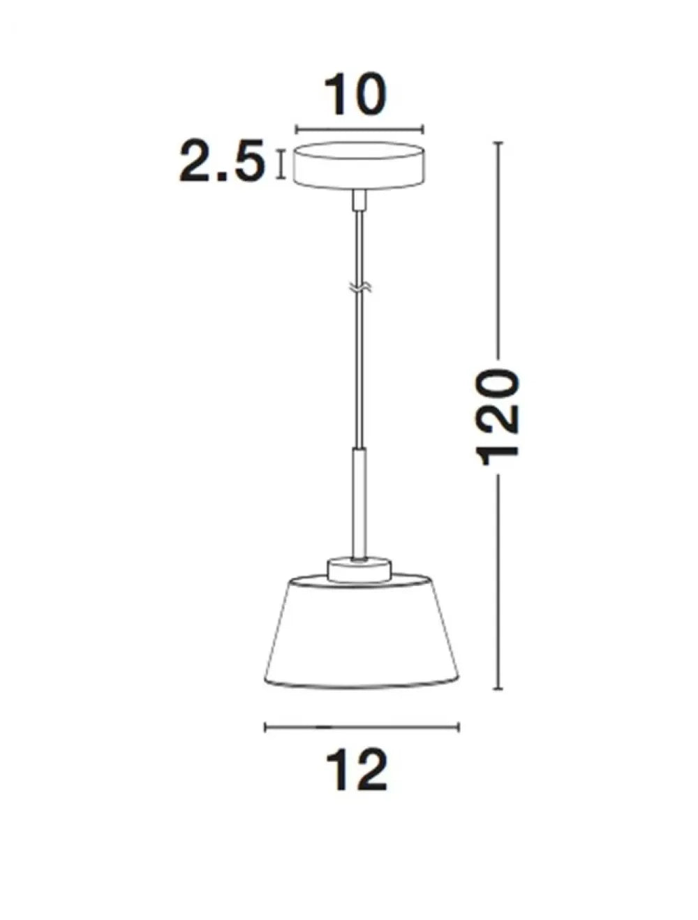 Pendul structura din Aluminiu Argintiu si abajur din Sticla Transparent H120xL12cm IP20 BOCCALE