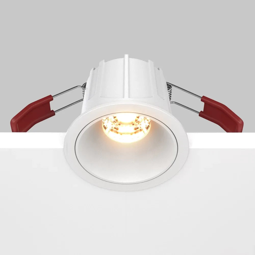 Spot incastrat din Aluminiu Alb H5.2xD6.5cm 10W 500lm 2700k Alfa LED