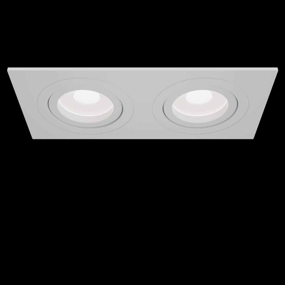Spot incastra din Aluminiu Alb L18xH6cm Atom