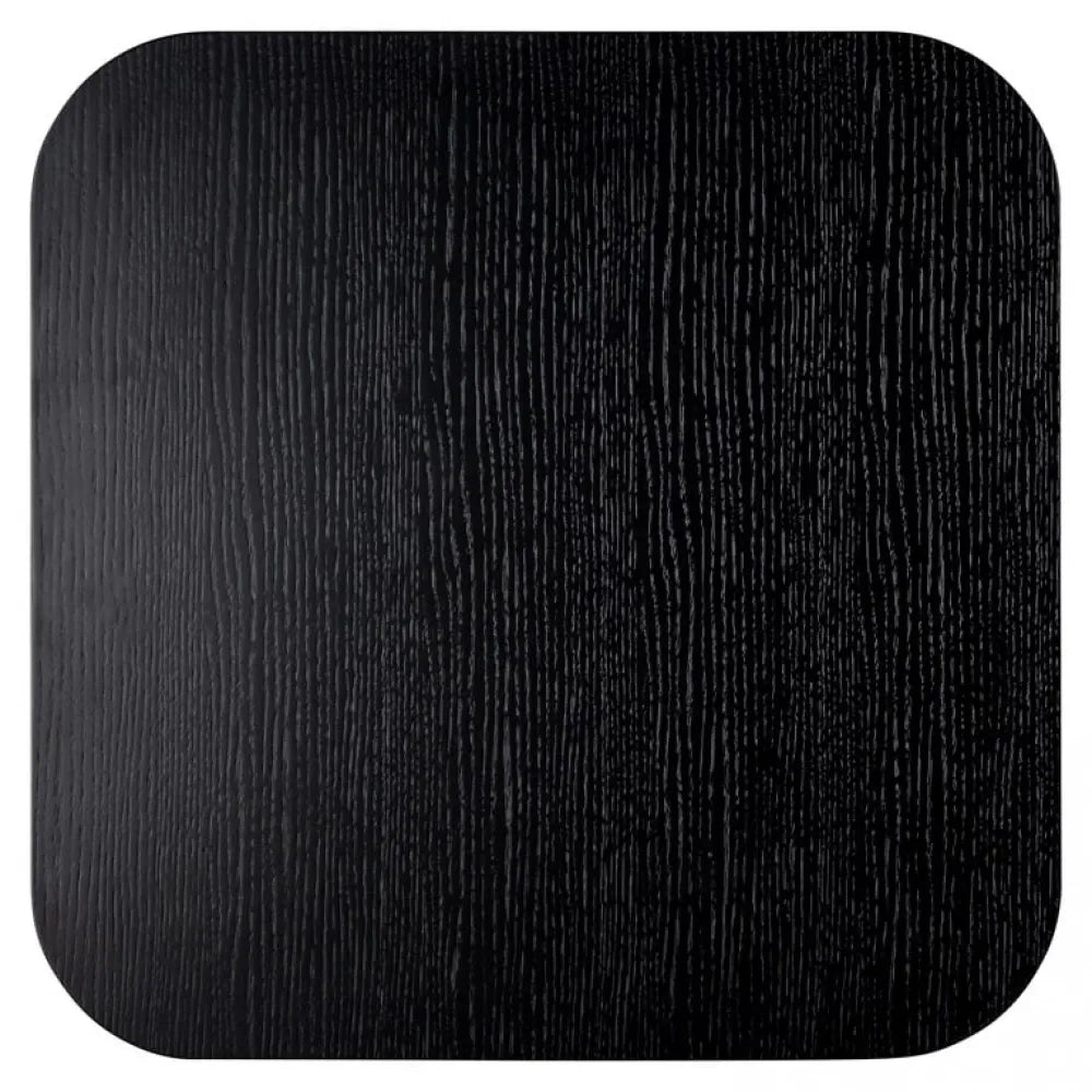 Masuta de cafea Patrata din Furnir de stejar Negru si MDF Negru L70xH35cm Bonvoy