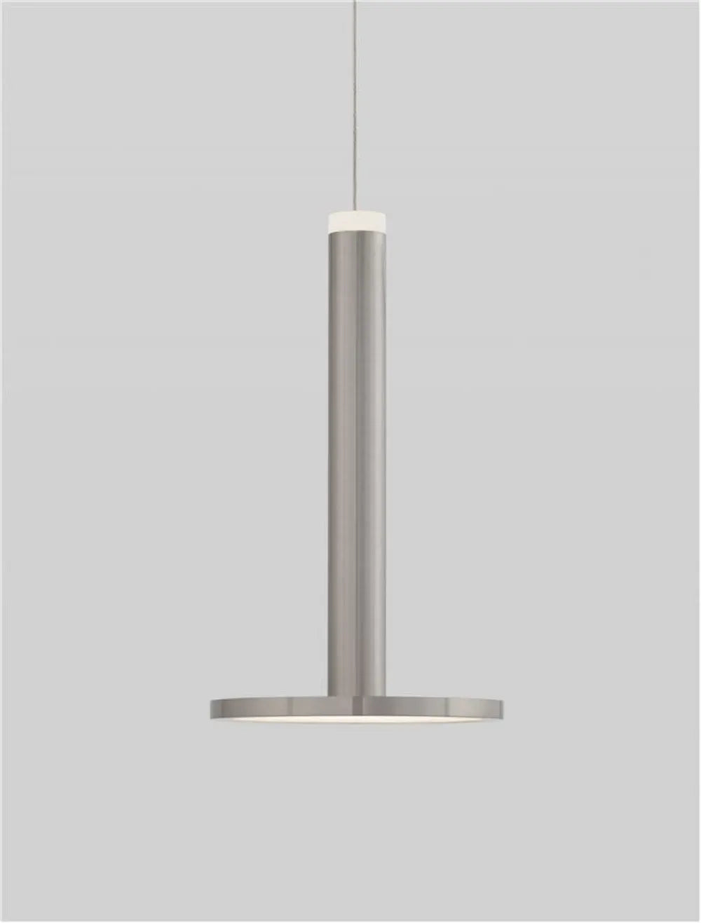 Pendul din Metal Argintiu H160xL15cm IP20 10W 517lm 3000k PALENCIA