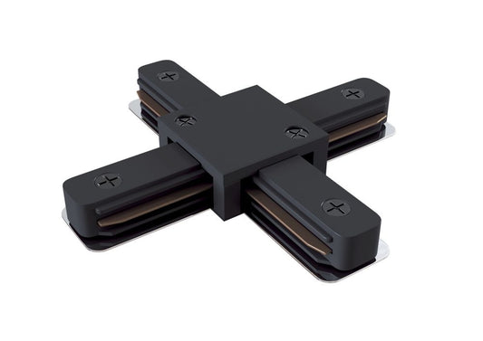 Conector X Accessories for tracks Negru  LED L11xH3cm