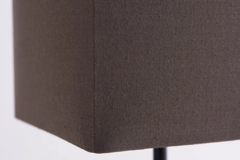 Veioza din Lemn Maro si Textil Maro H45xL15cm Hypnotic