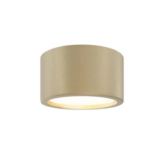 Spot aplicat din Aluminiu Auriu mat H9xD17.6cm Hydra