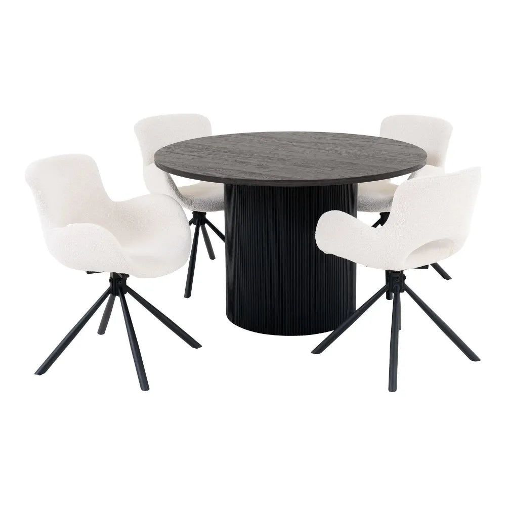 Set masa cu 4 scaune rotative Boavista and Amorim