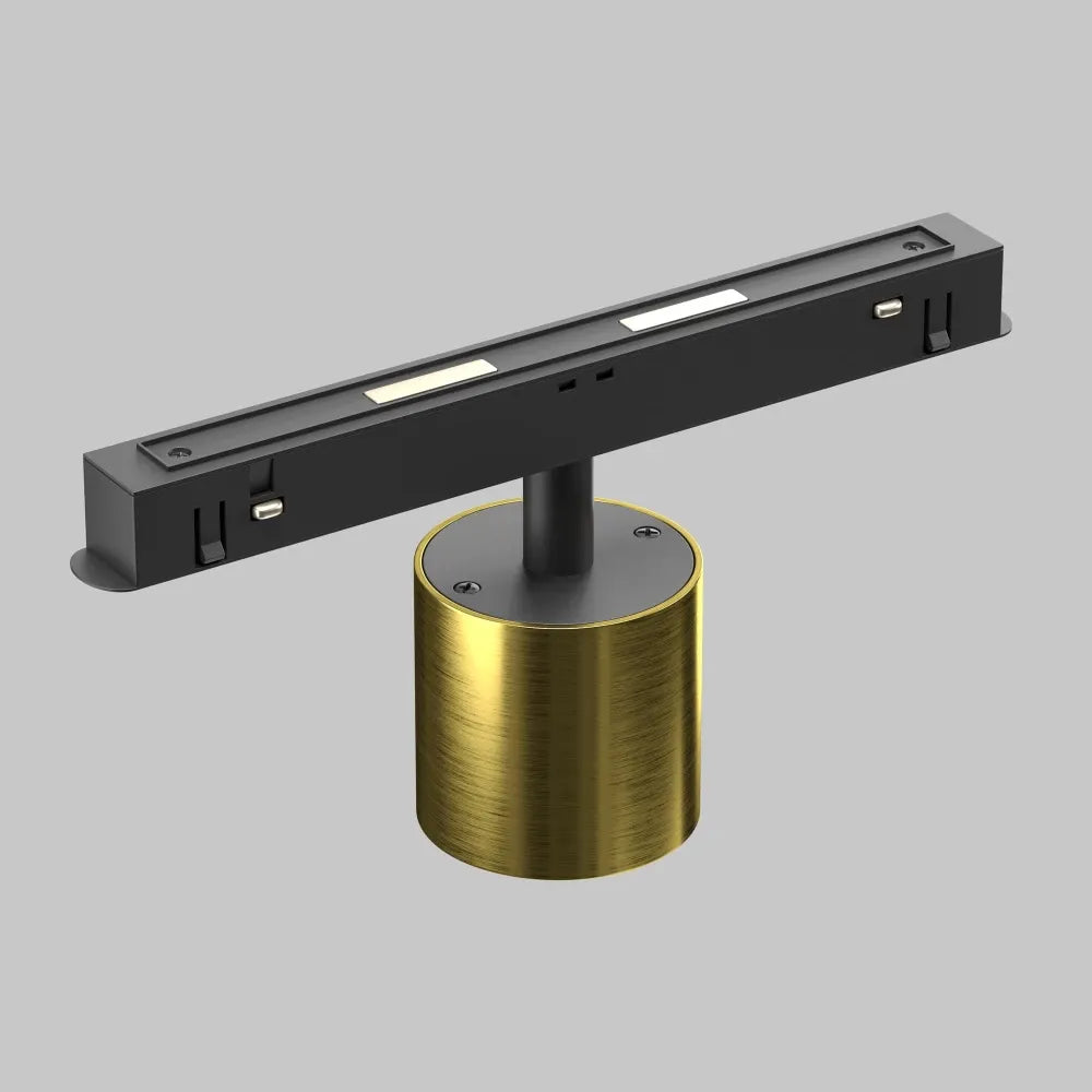 Spot dimabil smart pentru sina Exility din Aluminiu Alama H9.6xL19.3cm 7W 390lm 2700-6000k Alfa S