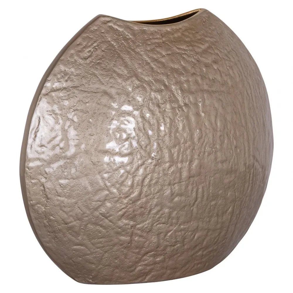 Vaza decorativa din Aluminiu Bej L38xH35cm Jaya Richmond interiors