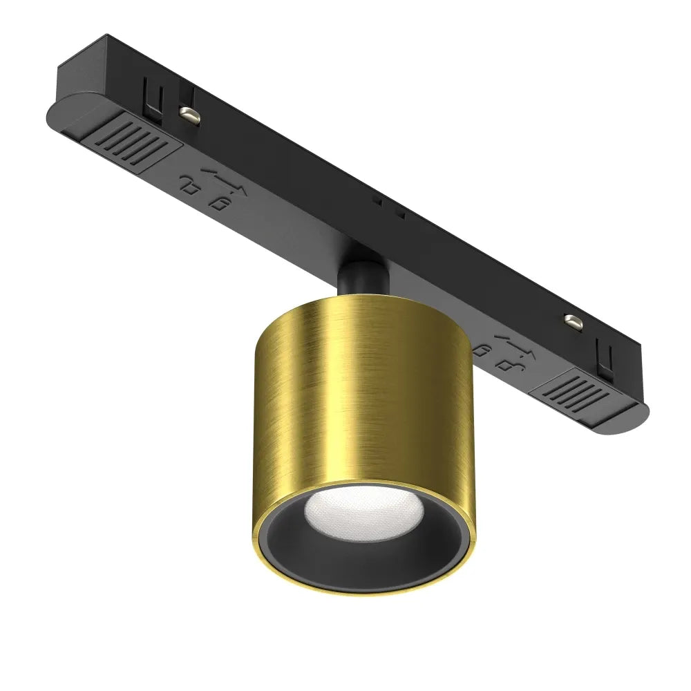 Spot dimabil smart pentru sina Exility din Aluminiu Alama H9.6xL19.3cm 7W 390lm 2700-6000k Alfa S