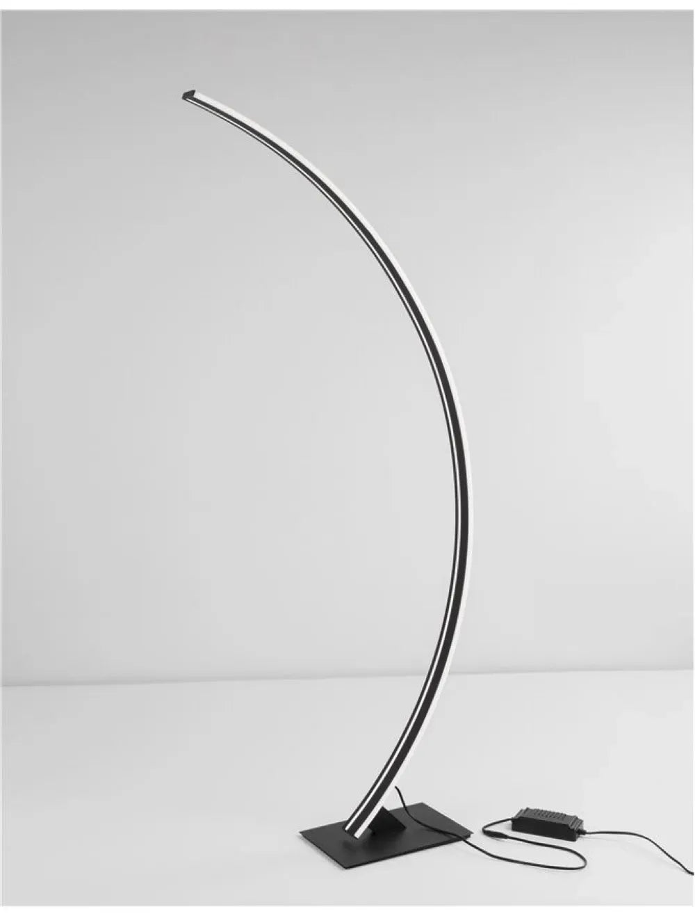 Lampa de podea din Aluminiu Negru H150xL20cm IP20 40W 2120lm 3000k PREMIUM