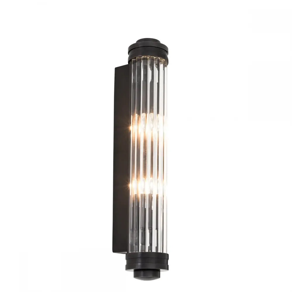 Aplica de perete din Metal Bronz si Sticla Transparent H40xL7cm Gascogne S Eichholtz