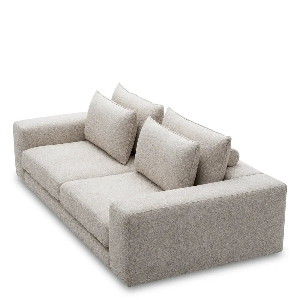Canapea tapitat cu Stofa Grej L240xA120xH77cm Lounge Club L Eichholtz