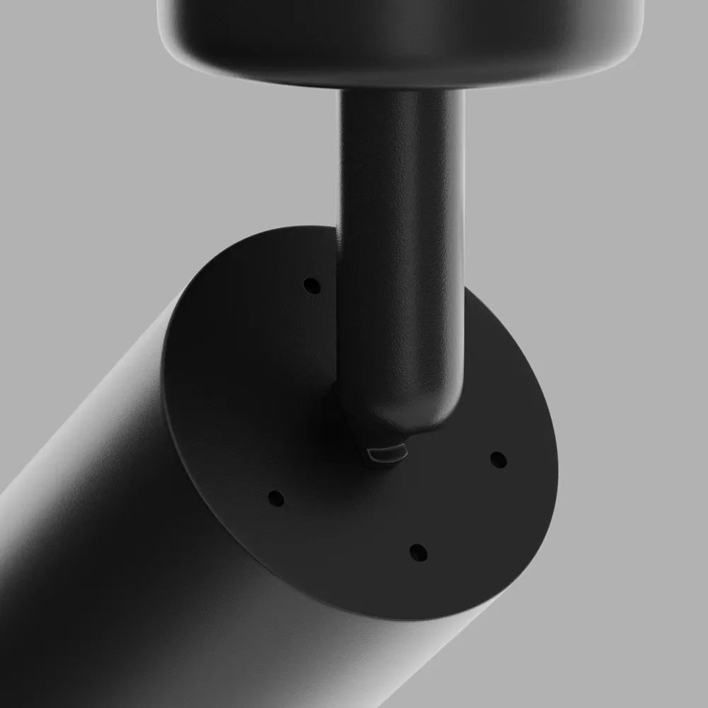Spot aplicabil din Aluminiu Negru H19.5xL13cm IP 20 GU10 50W Focus