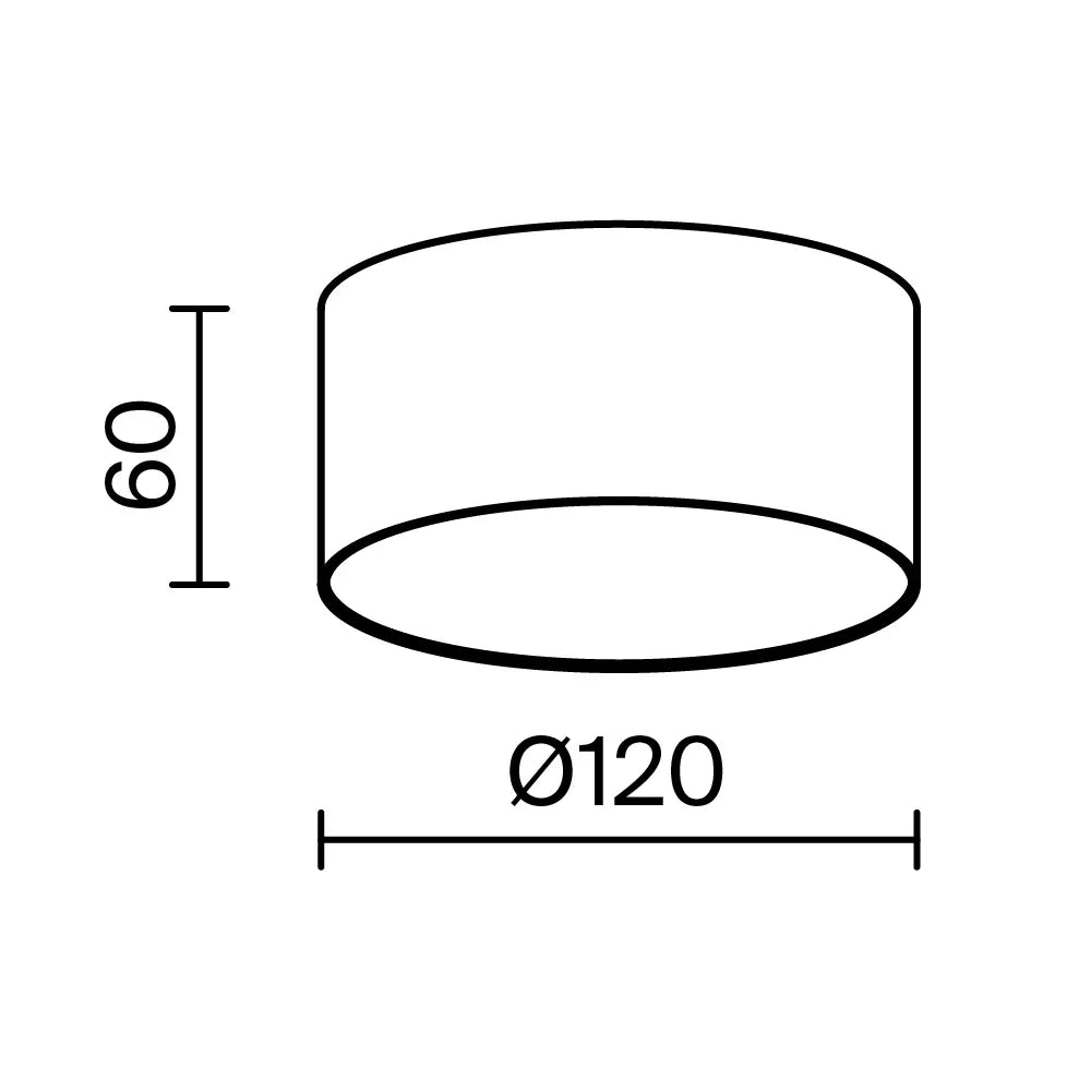Spot aplicat din Aluminiu Auriu mat H6xD12cm Zon