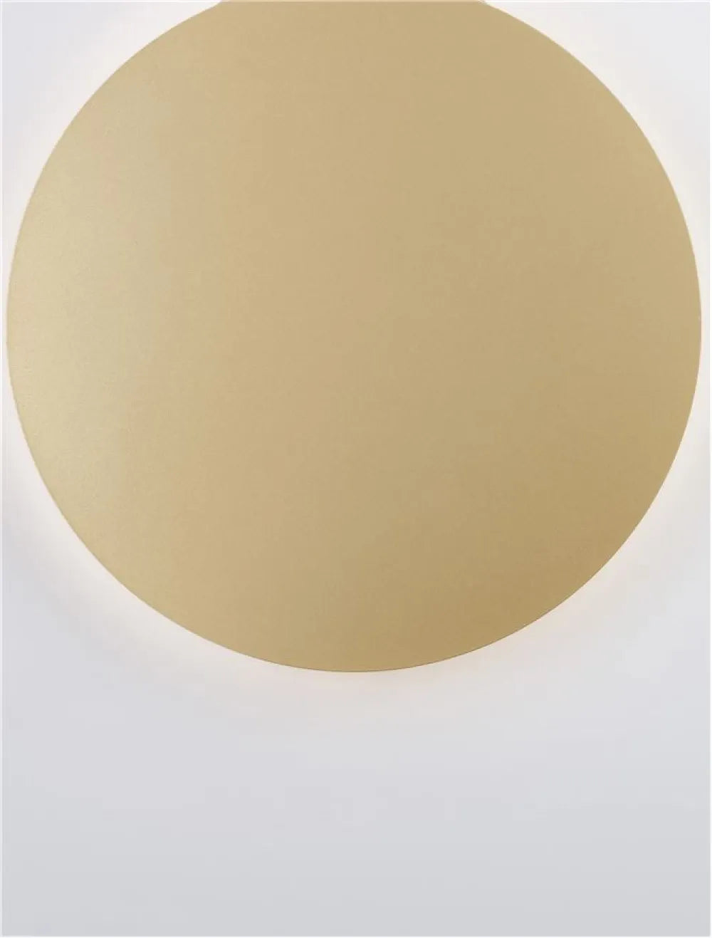 Aplica de perete din Aluminiu Auriu H30xL30cm IP20 22.5W 2300lm 3000k CYRCLE