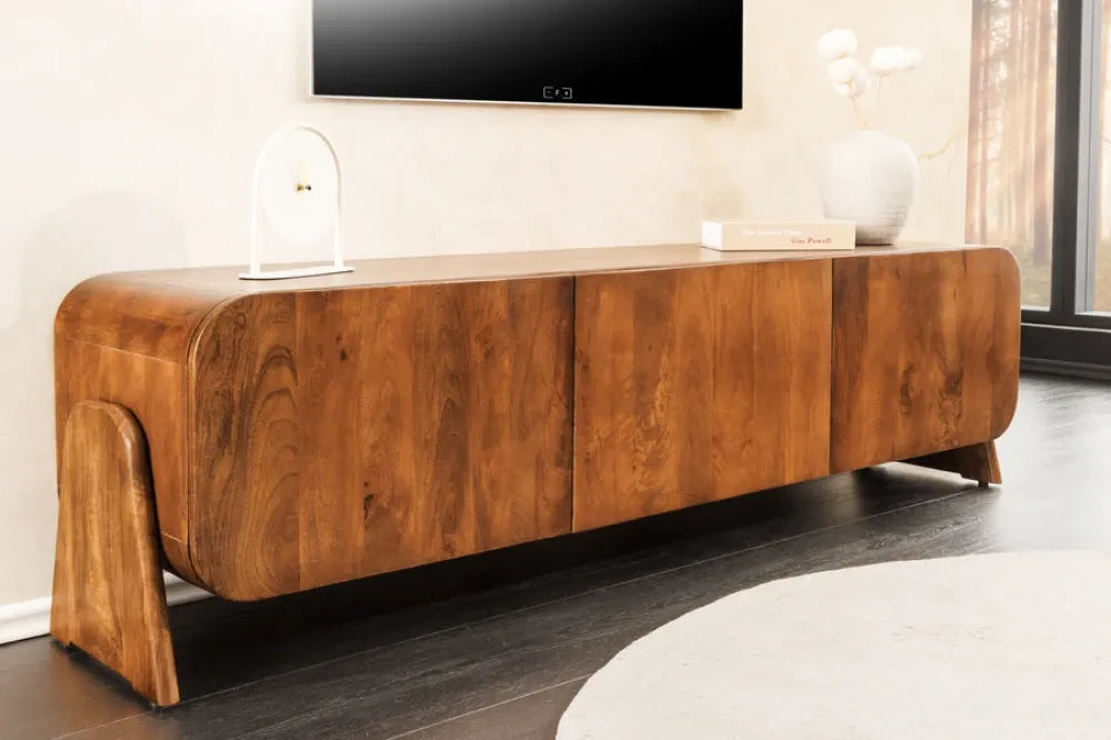 Comoda TV din Lemn de mango Maro L160xH45cm BRASIL