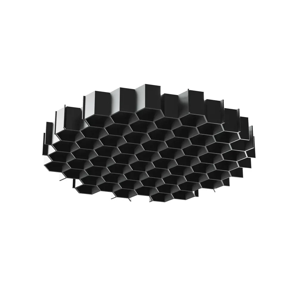 Filtru de lumină anti-orbire HoneyComb ⌀24mm pentru spot Focus T din Aluminiu Negru