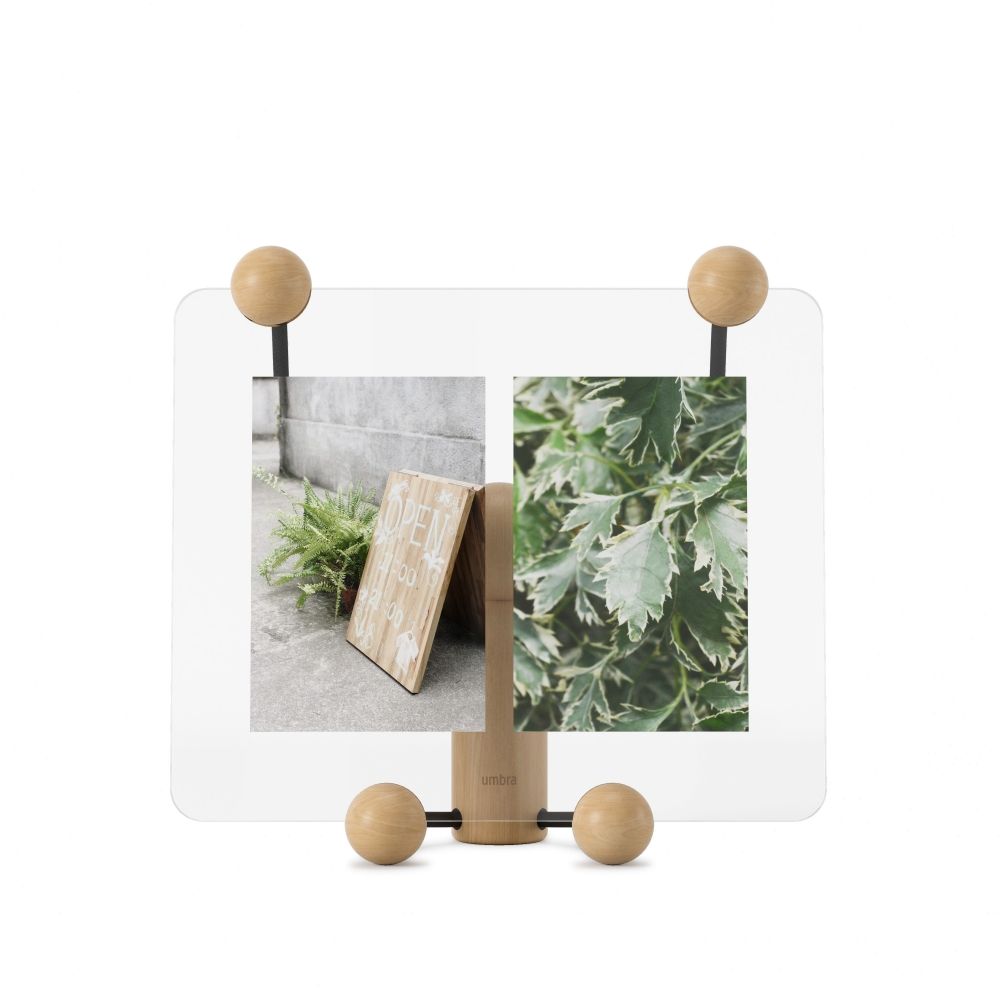 Rama foto din Sticla Bej Woody H31xL25cm