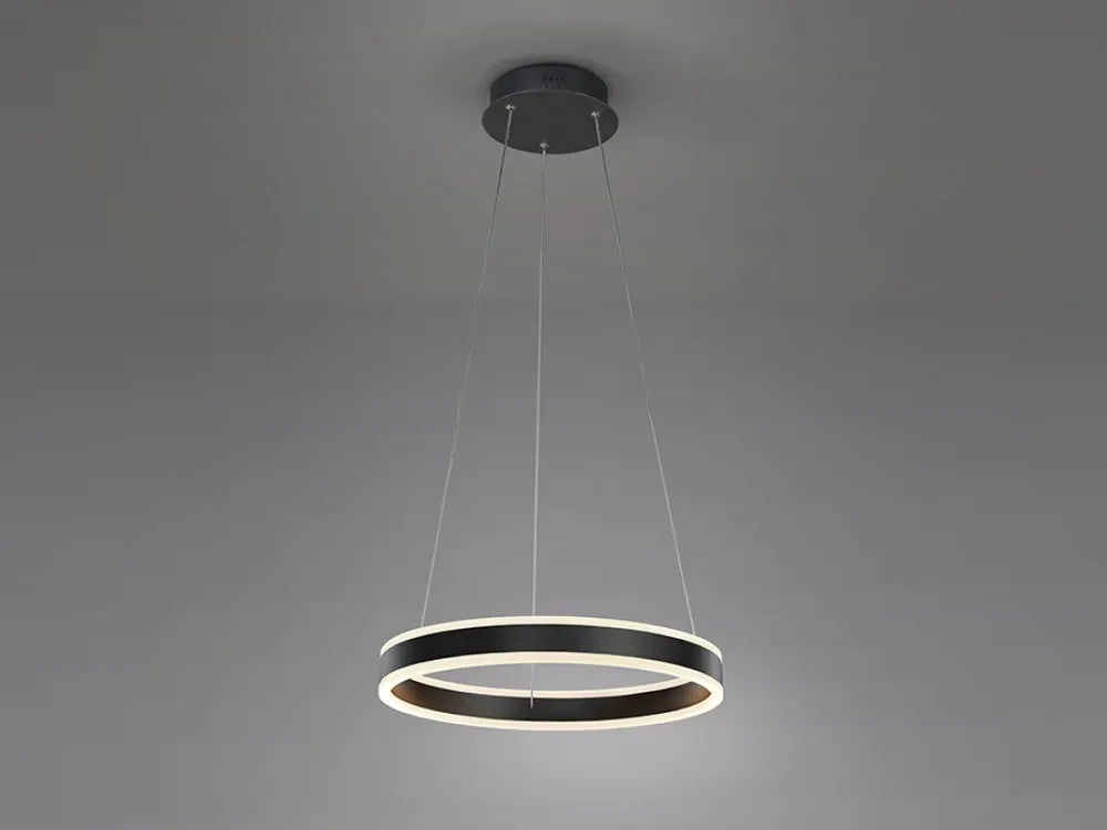 Lustra din Metal Negru H120xD50cm Helia