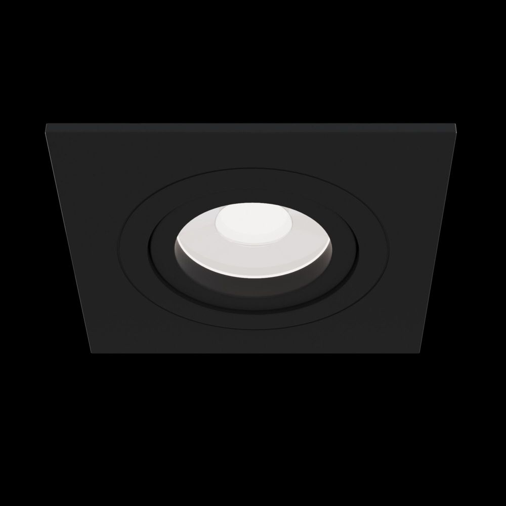 Spot incastra din Aluminiu Negru L10xH6cm Atom